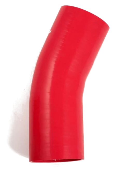 Wąż silikonowy czerwony 25 stopni 3,5" (89mm)