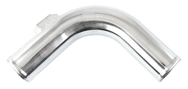 Kolanko aluminiowe 90' 51mm ze wspawaną flanszą map sensor 12mm