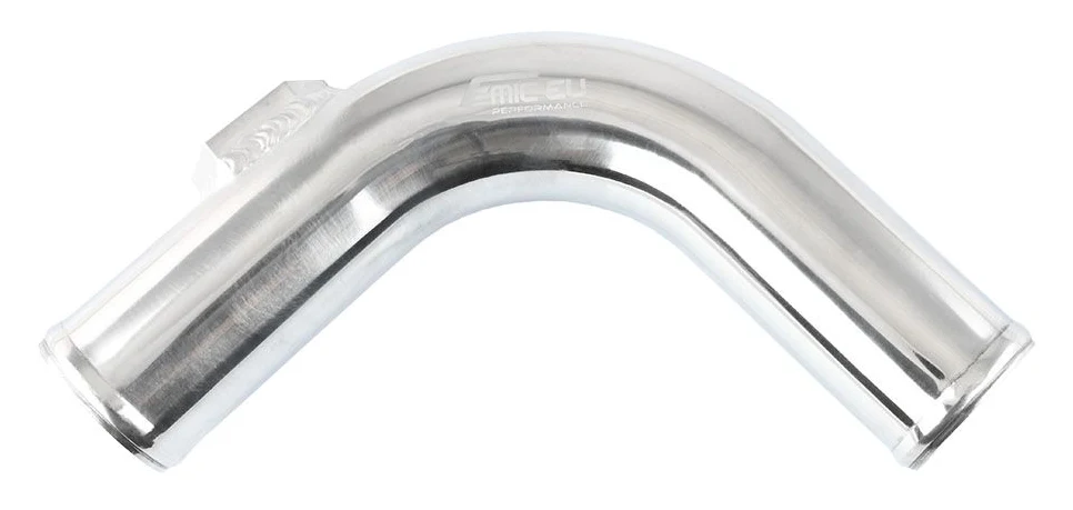 Kolanko aluminiowe 90' 51mm ze wspawaną flanszą map sensor 12mm