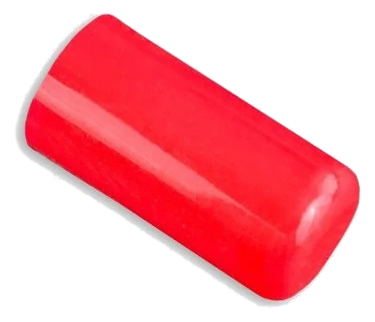 Kapturek silikonowy 19mm Czerwony