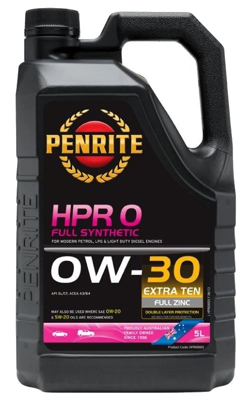 Olej silnikowy Penrite HPR 0 0W30 Full Synthetic 5L