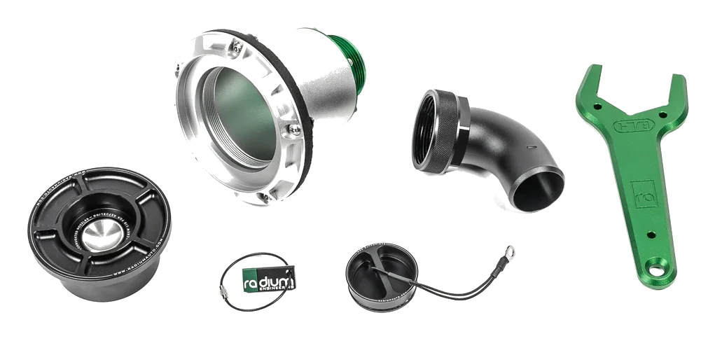 Remote Mount SVF Swing Valve Filler 1.5IN Elbow Radium Engineering