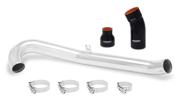 Orurowanie gorącej strony intercoolera Mishimoto Ford Fiesta ST 2014-2019 Polerowany