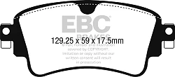 DP62254 Klocki hamulcowe GREENSTUFF EBC Brakes Audi Q5 FY Q5 quattro FY
