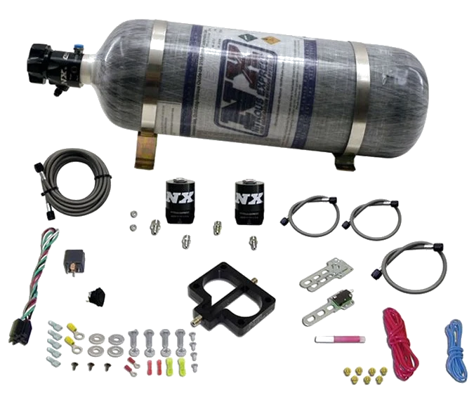 TBI Plate System (Magnum Engine) with 12Lb Composite Bottle for Dodge Nitrous Express NX 20945-12