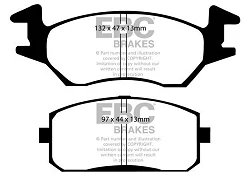 DP638 Klocki hamulcowe ULTIMAX2 EBC Brakes Toyota Starlet EP70 Starlet EP71 Starlet