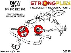 031853A: Tuleja stabilizatora przedniego SPORT BMW e82 - 031853A_28mm