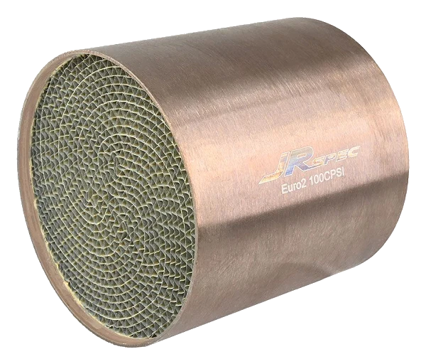 Wkład katalizatora benzyna / LPG Sportowy JRSpec Długość 100 mm Euro 2 cpsi 100 Średnica 100 mm