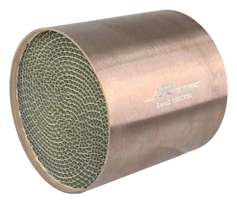 Wkład katalizatora benzyna / LPG Sportowy JRSpec Długość 100 mm Euro 2 cpsi 100 Średnica 100 mm