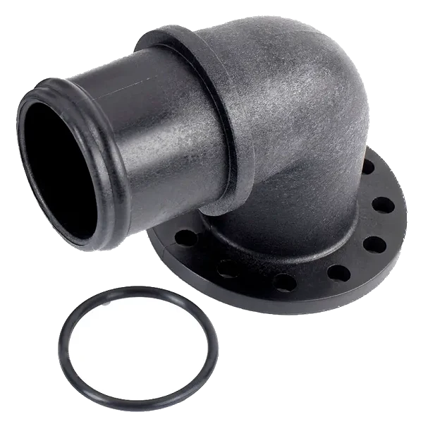 Davies Craig DC8309 nylonowy adapter kołnierzowy EWP z kolankiem 90" i króćcem do węża 35mm 1 3/8"
