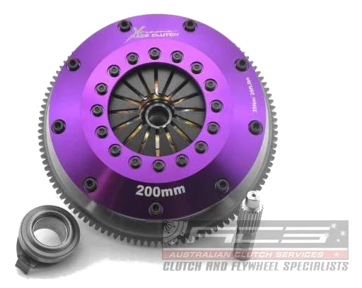 Zestaw sprzęgła Xtreme Clutch Ceramic Twin Plate Mazda FAMILIA 1.8 16V Turbo 4WD 136KW (1993-1994)