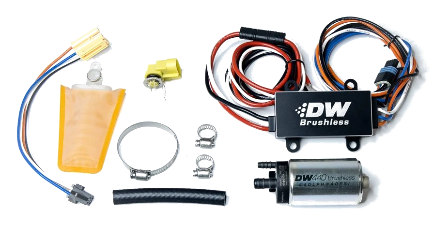 Pompa paliwa DeatschWerks 440 lph z kontrolerem 1989-2005 Mazda Miata MX-5 and 1993-2007 Subaru Impreza