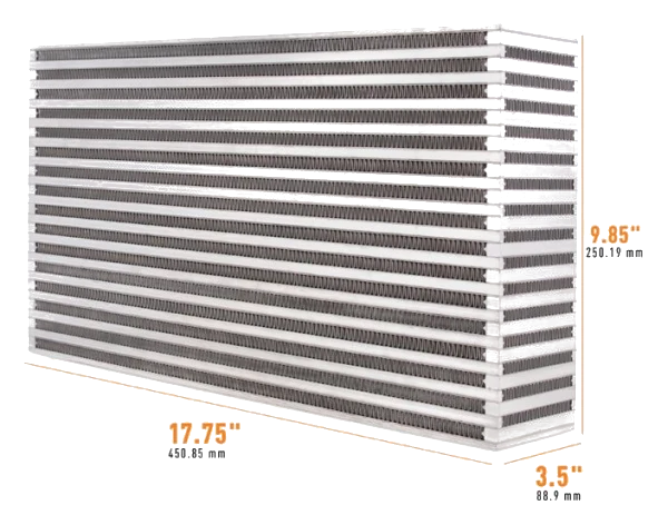 Uniwersalny rdzeń intercoolera Mishimoto 17.75" x 9.85" x 3.50"