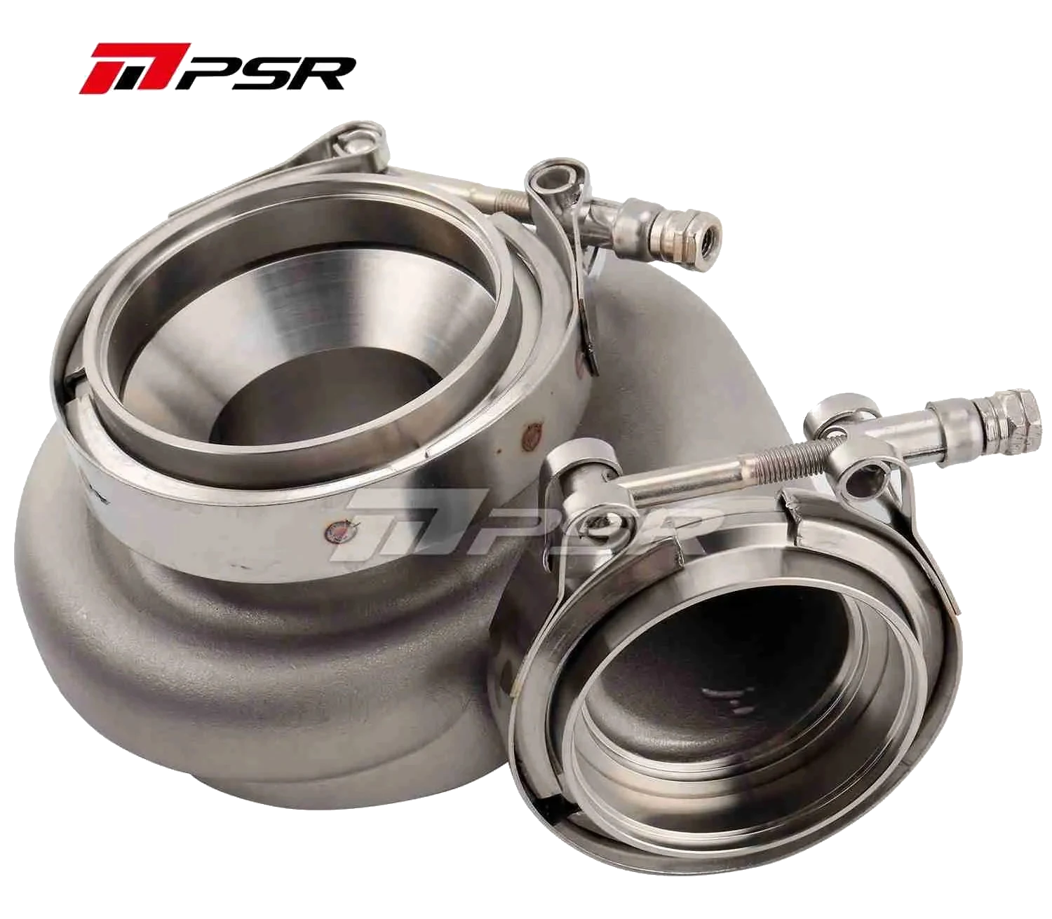 Pulsar PSR PTX28 Gen 1 / 2 Turbine Housing for 2860 / 2867 / 2871 Turbos Stainless Steel Dual V-Band 0.64A/R