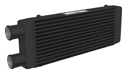 Intercooler 550x230x65mm jednostronny czarny FMIC.EU