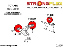 211560B: Tuleja wahacza przedniego tylna Toyota Celica MK7