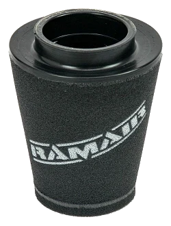 Uniwersalny stożkowy filtr powietrza Ramair CC-110 śr. 80mm asymetryczny wlot