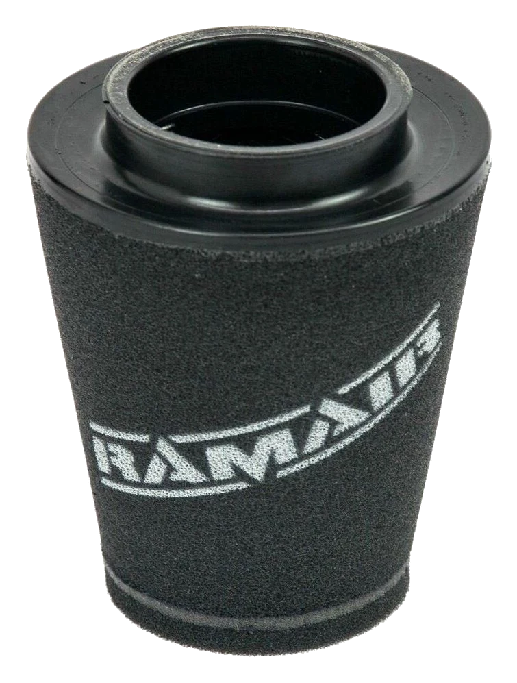 Uniwersalny stożkowy filtr powietrza Ramair CC-110 śr. 80mm asymetryczny wlot