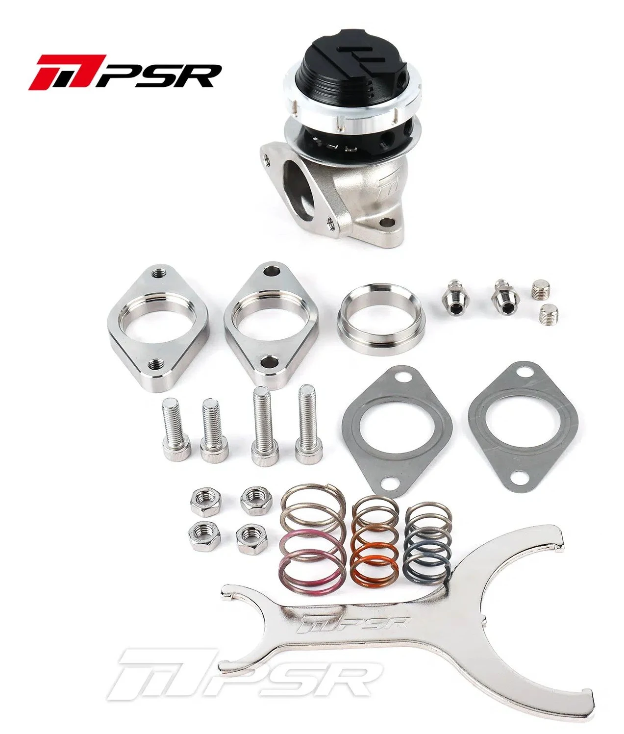 Pulsar PSR New Generation Wastegate 38mm 2-Bolt External Wastegate Black