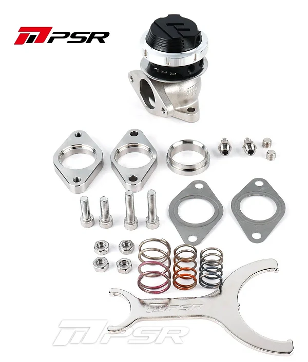 Pulsar PSR New Generation Wastegate 38mm 2-Bolt External Wastegate Black