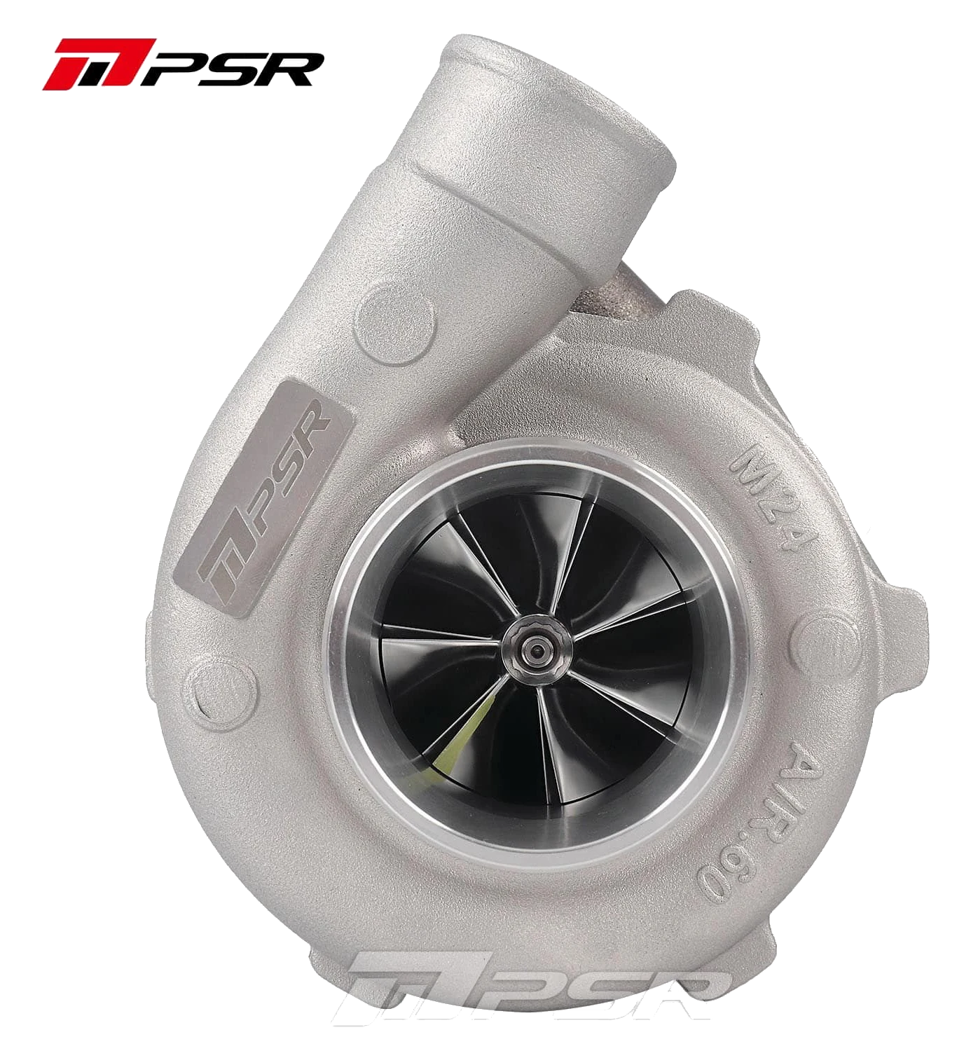 Turbosprężarka Pulsar PSR 3582 Compact Dual Ball Bearing T4 Open 0.63 A/R stal nierdzewna