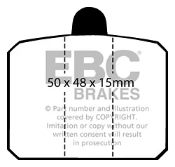 DP275 Klocki hamulcowe ULTIMAX2 EBC Brakes Skoda 110 125 Estelle