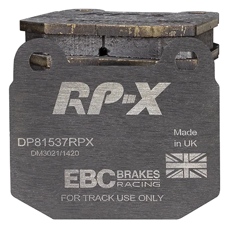 DP81537RPX Sportowe klocki hamulcowe RP-X Racing EBC Brakes Maserati Ghibli AM336 Quattroporte AM337 MG ZT Nissan Skyline R33 Stagea C34 350Z Rover 75 Subaru BRZ Impreza Impreza RB320 WRX ST