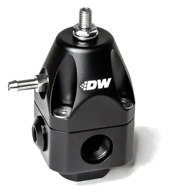 DeatschWerks DWR1000c Adjustable Fuel Pressure Regulator AFPR Black