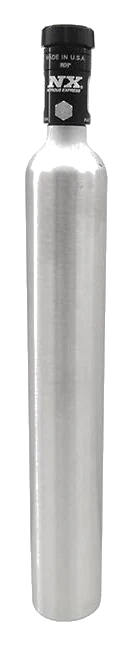 7 oz Mini Bottle with Motorcycle Valve 2 Dia. x 11.36 Tall Nitrous Express NX 11021