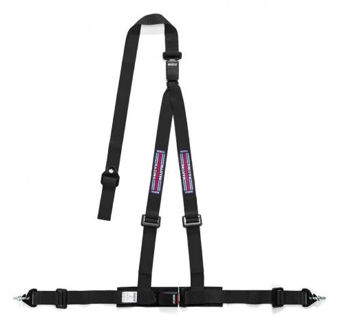 Pasy bezpieczeństwa Sparco R16 Martini Racing ECE Czarne - 04608DF1MR.N