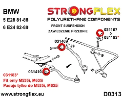 036052B: Kompletny zestaw zawieszenia BMW 5 E28 / 6 E24