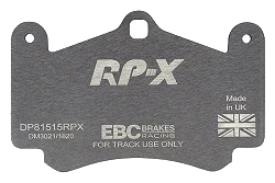 DP81515RPX Sportowe klocki hamulcowe RP-X Racing EBC Brakes Porsche Porsche 911 996 911 997 911 996 Carrera 4S 911 996 GT3 911 997 Carrera S 911 997 Carrera 4S 911 997 Carrera 4S Targa 911 9