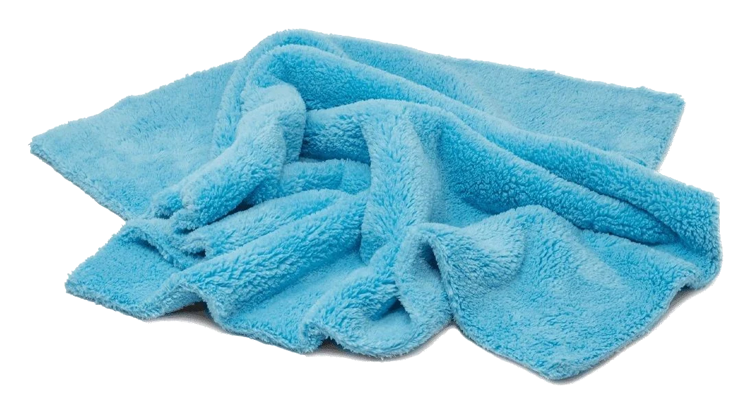MENZERNA Ściereczka z mikrofibry Premium 40x40 cm 550gsm niebieska delikatna dla wrażliwych powłok
