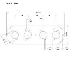Filtr powietrza Twin Carb Ramair RT3-219-406 65mm Wysokość wewnętrzna