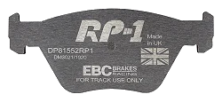 DP81552RP1 Sportowe klocki hamulcowe RP-1 Racing EBC Brakes BMW 3 Series E46 330 3 Series X 4WD E46 330 5 Series X 4WD E34 525 5 Series E39 520 5 Series E39 523 5 Series E39 525 5 Series E39
