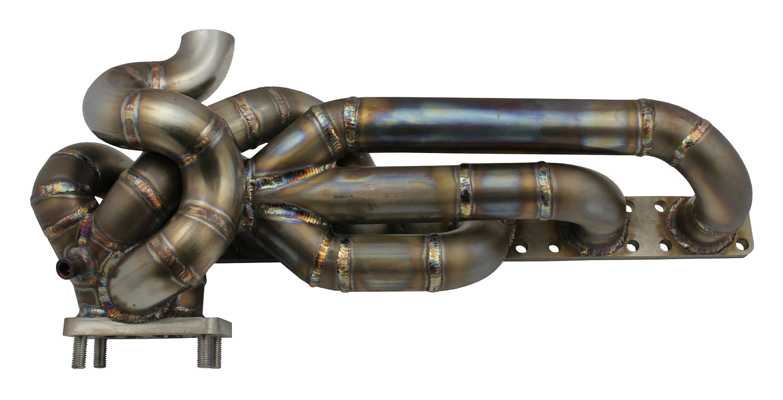 Kolektor wydechowy turbo BMW M50 M52 M54 rurowy ze stali nierdzewnej dolny montaż T3 Twin Scroll WG FTWL - FTWL-KWSSBMT3TS+WG