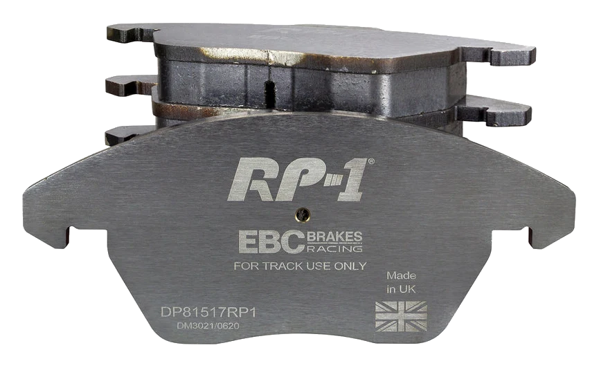 DP81517RP1 Sportowe klocki hamulcowe RP-1 Racing EBC Brakes Audi A1 8X A3 8P A3 quattro 8P A3 Cabriolet 8P S1 8X Citroen Seat Leon 1P Skoda Fabia 5J Octavia 1Z Octavia 1Z Estate 4x4 Rapid Ra