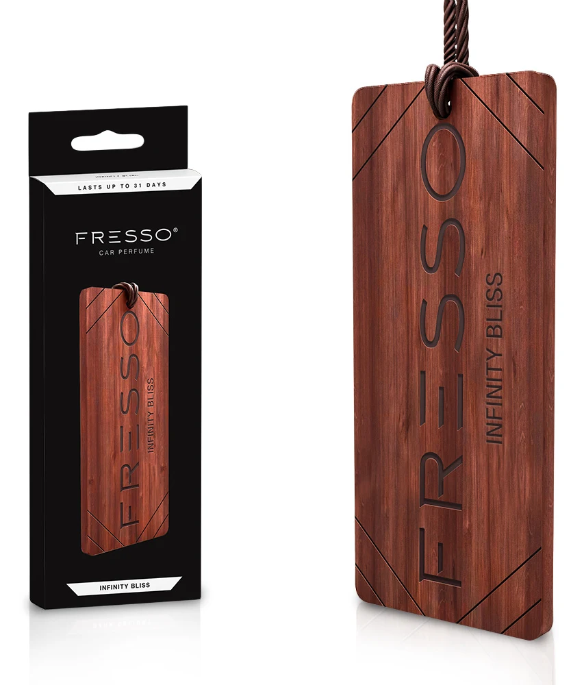 FRESSO Infinity Bliss elegancja drewniana zawieszka zapachowa