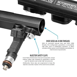 Nuke Performance Fuel Rail for Mini 4cyl R53 FMIC