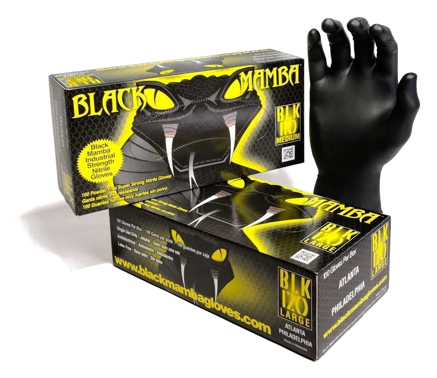 BLACK MAMBA Nitrile Gloves SIZE XL