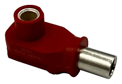 Ecumaster Złącze RL00801-35RE; 8.0MM; RADLOK-35MM; czerwony