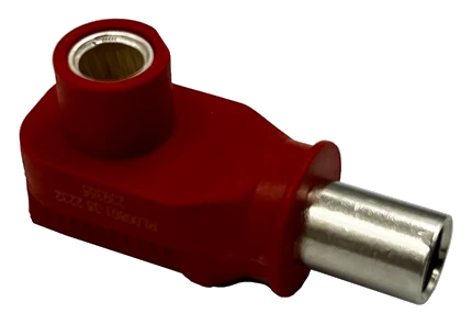 Ecumaster Złącze RL00801-35RE; 8.0MM; RADLOK-35MM; czerwony