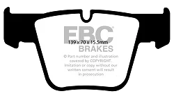 DP41941R Klocki hamulcowe YELLOWSTUFF EBC Brakes Mercedes-Benz Mercedes-Benz CL63 AMG C216 CL65 AMG C216 S63 AMG W221 S65 AMG W221 CLClass C216 CL63 AMG CLClass C216 CL65 AMG SClass W221 S63