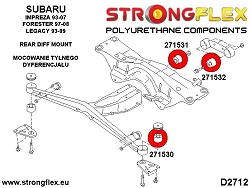 276146B: Zestaw poliuretanowy kompletny Subaru Forester SG