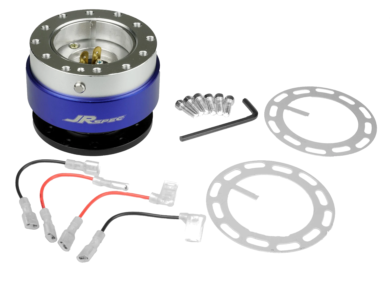 Quick Release JRspec – rozpinka kierownicy Niebieski