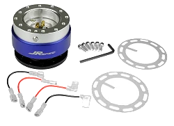 Quick Release JRspec – rozpinka kierownicy Niebieski