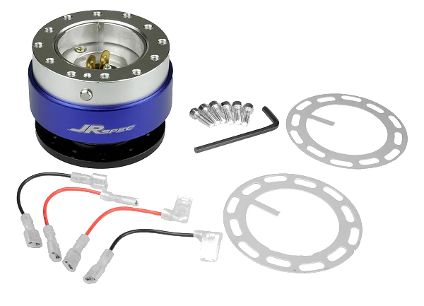 Quick Release JRspec – rozpinka kierownicy Niebieski