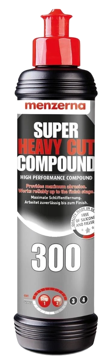 MENZERNA Super Heavy Cut Compound mocno ścierna pasta polerska S300 250ml