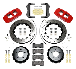 Wilwood 140-14067-DR AERO6 Big Brake Kit Przedni Zestaw Hamulcowy 14.25" Wiercony Dodge Chrysler