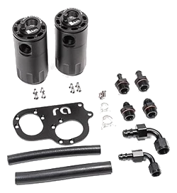 Dual Catch Can Kit for Lotus 2ZZ-GE Fluid Lock Radium Engineering